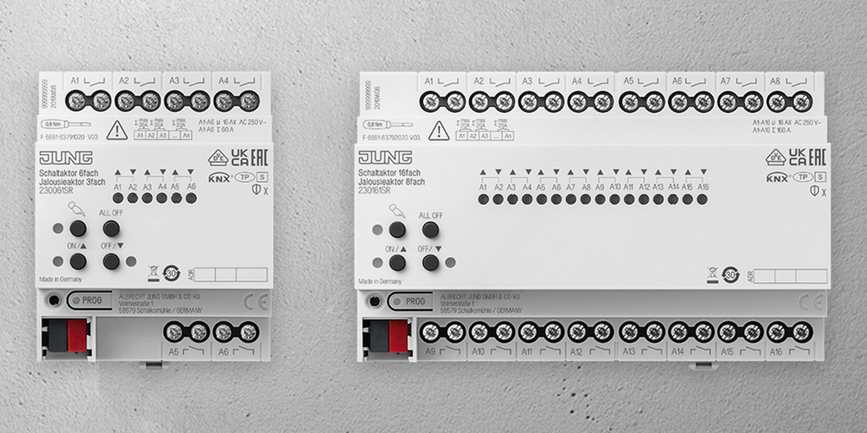 KNX Schalt- und Jalousieaktoren bei Frank Elektrotechnik GmbH in Buchen